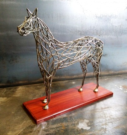 Cheval Inox Padouk Cheval Inox Padouk