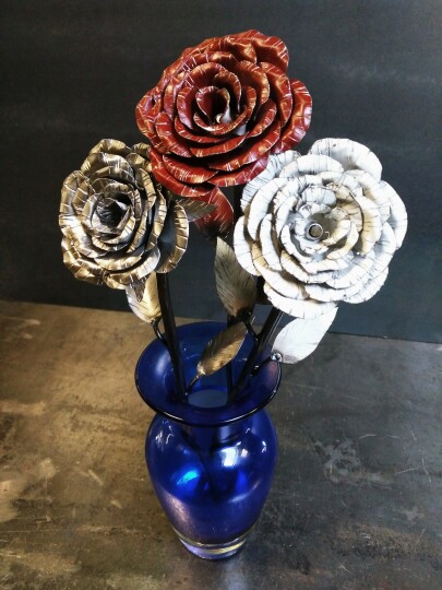 Rose acier Rose acier